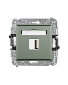 Gniazdo USB Karlik 61MCUSB-1