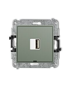 Gniazdo USB Karlik 61MCUSBBO-3