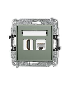Gniazdo komputerowe, Gniazdo HDMI Karlik 61MGHK-45e