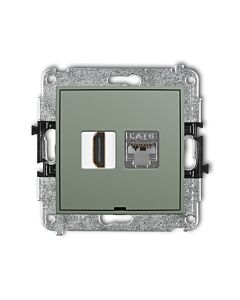 Gniazdo komputerowe, Gniazdo HDMI Karlik 61MGHKBO-46