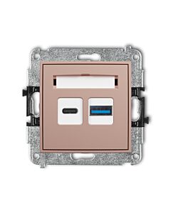 Gniazdo USB Karlik 62ICUSB-8
