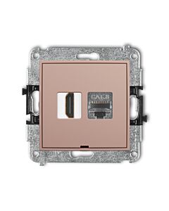 Gniazdo komputerowe, Gniazdo HDMI Karlik 62IGHKBO-88