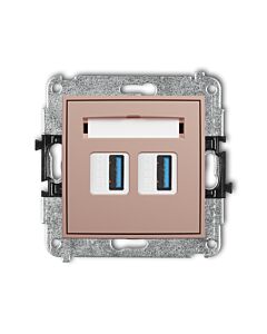 Gniazdo USB Karlik 62IGUSB-6
