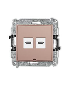 Gniazdo USB Karlik 62IGUSBBO-8
