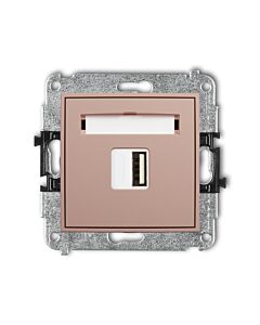 Gniazdo USB Karlik 62MCUSB-1