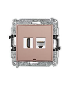 Gniazdo komputerowe, Gniazdo HDMI Karlik 62MGHKBO-45e