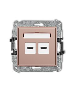 Gniazdo USB Karlik 62MGUSB-8