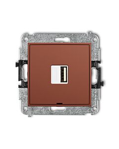 Gniazdo USB Karlik 63ICUSBBO-1