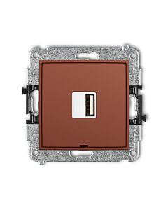 Gniazdo USB Karlik 63ICUSBBO-3