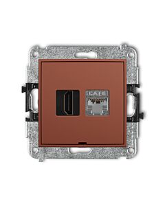 Gniazdo komputerowe, Gniazdo HDMI Karlik 63IGHKBO-46