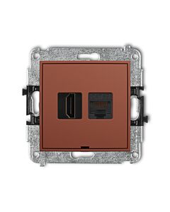 Gniazdo komputerowe, Gniazdo HDMI Karlik 63IGHKBO-45e