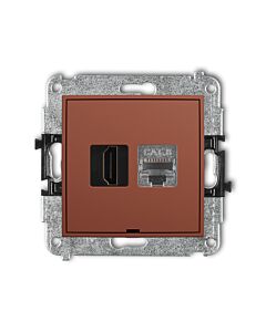 Gniazdo komputerowe, Gniazdo HDMI Karlik 63IGHKBO-88