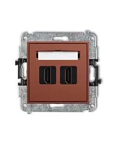 Gniazdo HDMI Karlik 63IHDMI-4