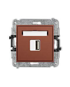 Gniazdo USB Karlik 63MCUSB-1