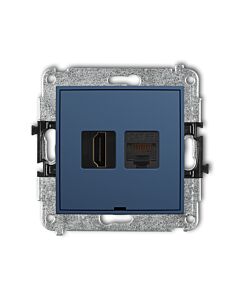 Gniazdo komputerowe, Gniazdo HDMI Karlik 64IGHKBO-45e