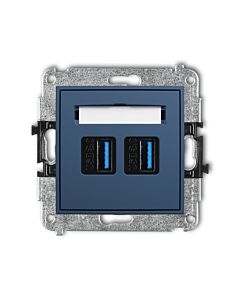 Gniazdo USB Karlik 64IGUSB-6