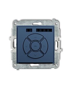 Sterownik rolet podtynkowy (sterowanie lokalne) navy blue Karlik ICON 64ISR-1