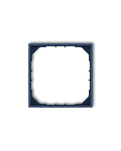 Ramka pośrednia pojedyncza do regulatora temperatury pion/poziom navy blue Karlik MINI 64MRP-3