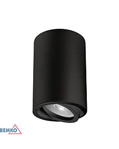 Oprawa downlight natynkowa LED ULTER lampa GU10 50W czarna Bemko C23-DLU-AR-GU10-150-BL
