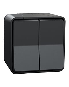 Włącznik podw&oacute;jny (świecznikowy), Włącznik schodowy, Włącznik hermetyczny Schneider Electric MUR35022