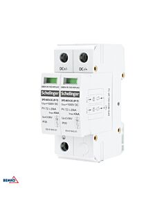 Ogranicznik przepięć ochronnik 2P 1000V T2 Schelinger A53-SPD-MOV-DC-2P-T2