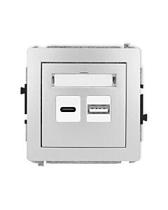 Gniazdo USB Karlik 7DCUSB-8