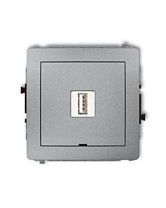 Gniazdo USB Karlik 7DCUSBBO-3