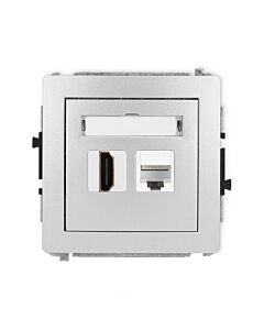 Gniazdo komputerowe, Gniazdo HDMI Karlik 7DGHK-46A