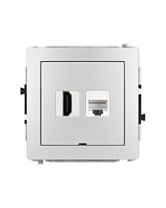 Gniazdo komputerowe, Gniazdo HDMI Karlik 7DGHKBO-46A