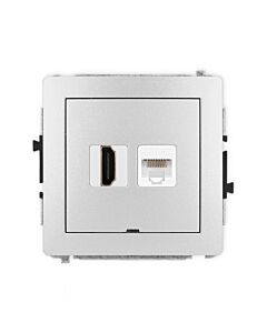 Gniazdo komputerowe, Gniazdo HDMI Karlik 7DGHKBO-45e