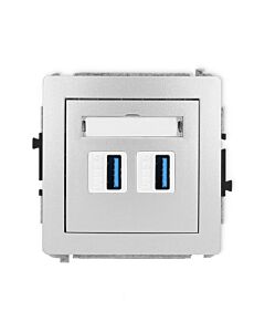 Gniazdo USB Karlik 7DGUSB-6