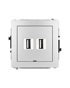 Gniazdo USB Karlik 7DGUSBBO-2