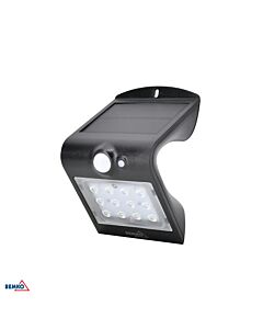 Naświetlacz solarny LED TRINGO cz. ruchu 1,5W 4000K 220lm 90° IP65 czarny Bemko C83-SOT-001BL-PIR