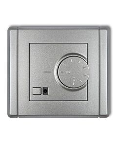 Regulator temperatury z czujnikiem podpodłogowym srebrny metalik Karlik FLEXI 7FRT-1