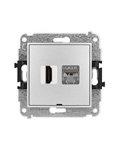 Gniazdo komputerowe, Gniazdo HDMI Karlik 7IGHKBO-46