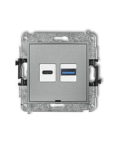 Gniazdo USB Karlik 7MCUSBBO-8