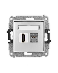 Gniazdo komputerowe, Gniazdo HDMI Karlik 7MGHK-46
