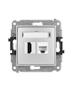 Gniazdo komputerowe, Gniazdo HDMI Karlik 7MGHK-86A