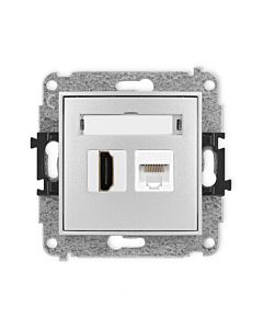 Gniazdo komputerowe, Gniazdo HDMI Karlik 7MGHK-45e