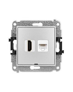 Gniazdo komputerowe, Gniazdo HDMI Karlik 7MGHKBO-45e