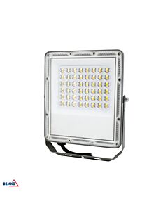 Naświetlacz LED PRAJNA 50W 3000K/4000K/6500K 4500lm 110° IP65 szary Bemko Kafler C64-LFP-050DG-CCT