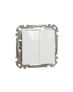 Włącznik podwójny (świecznikowy), Włącznik schodowy Schneider Electric SDD111108 Włącznik podwójny (świecznikowy), Włącznik schodowy Schneider Electric SDD111108