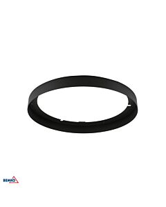 Ramka do opraw PLC 360mm niska czarna Luxmena C35-PLC-360-LBL