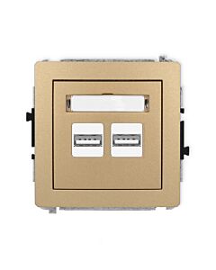 Gniazdo USB Karlik 8DCUSB-6