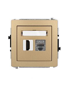 Gniazdo komputerowe, Gniazdo HDMI Karlik 8DGHK-88