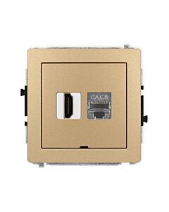 Gniazdo komputerowe, Gniazdo HDMI Karlik 8DGHKBO-88