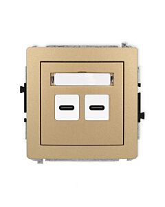 Gniazdo USB Karlik 8DGUSB-8