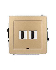 Gniazdo HDMI Karlik 8DHDMIBO-6
