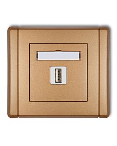 Gniazdo USB Karlik 8FCUSB-1