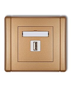 Gniazdo USB Karlik 8FGUSB-1